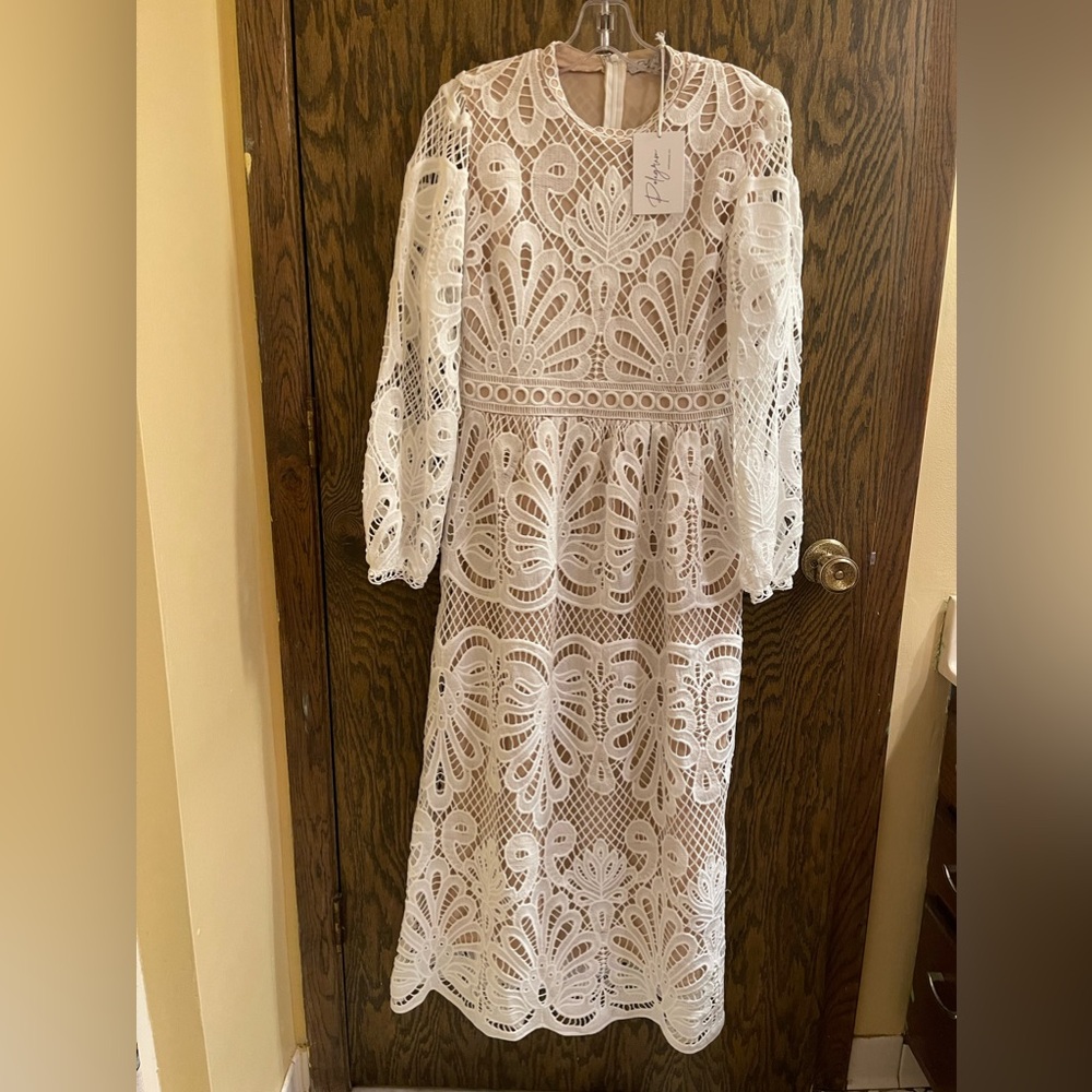 Baltic Born Lace Midi Dress